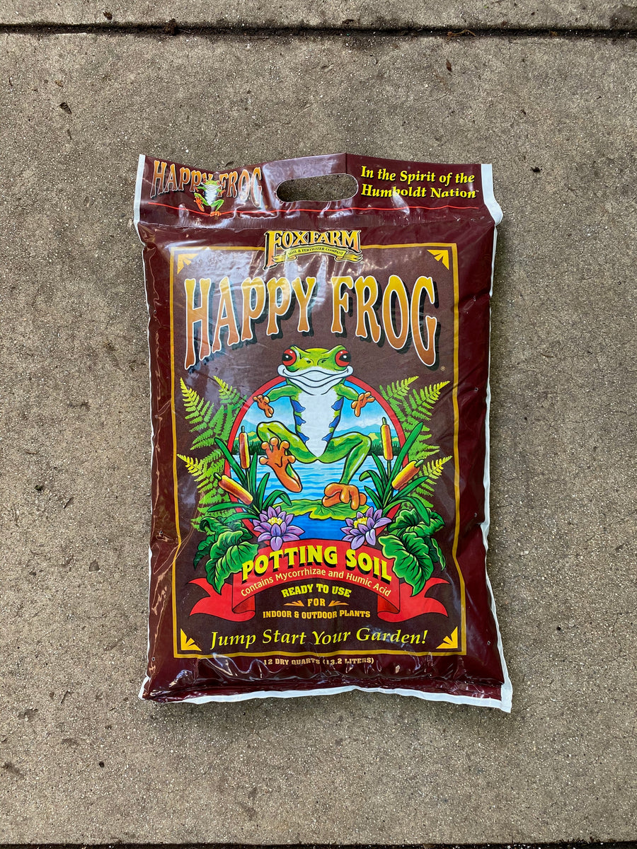happy frog potting mix FoxFarm 12qt Happy Frog Potting Soil