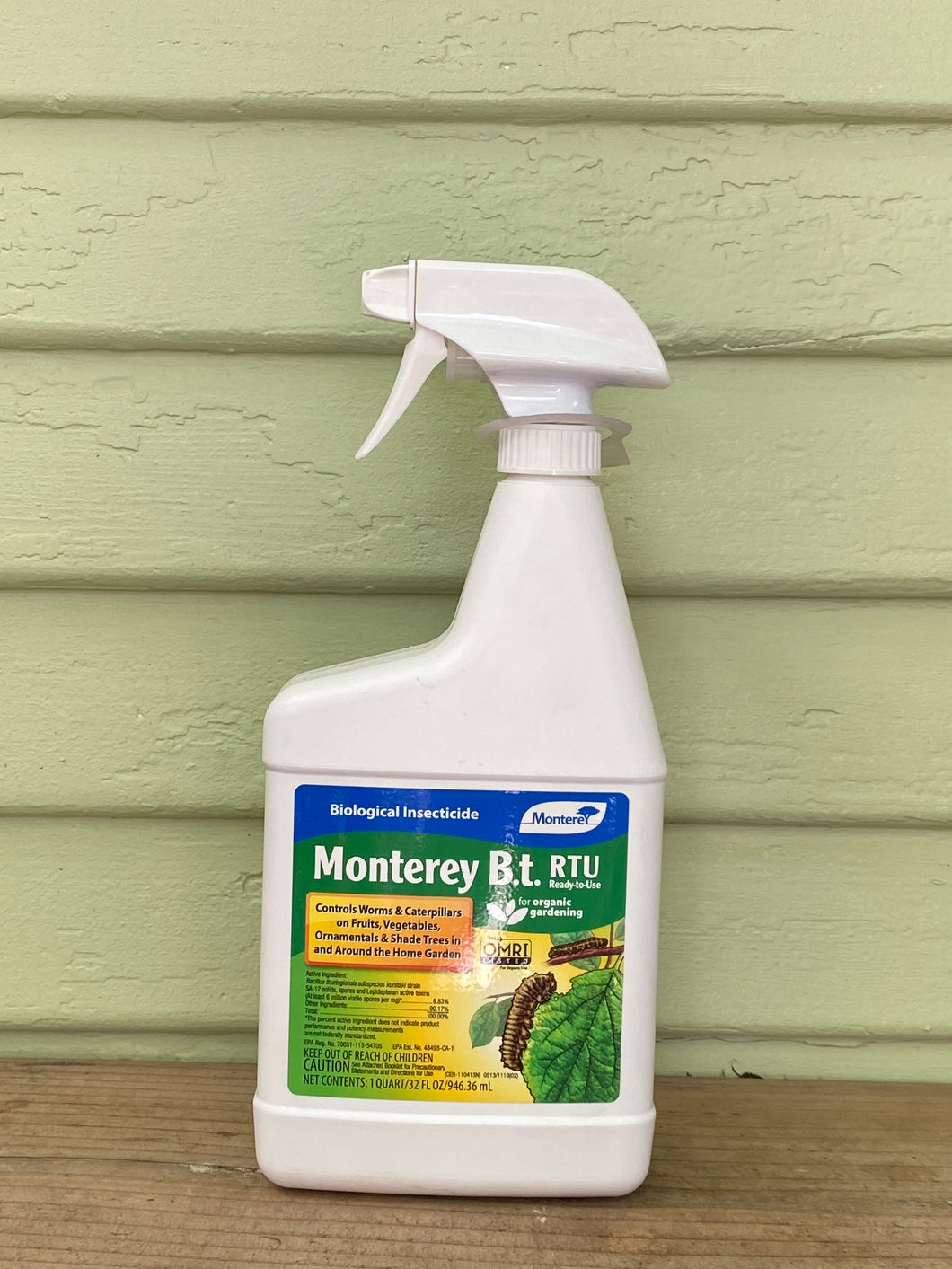 b t garden spray Monterey B.T. - Insecticide