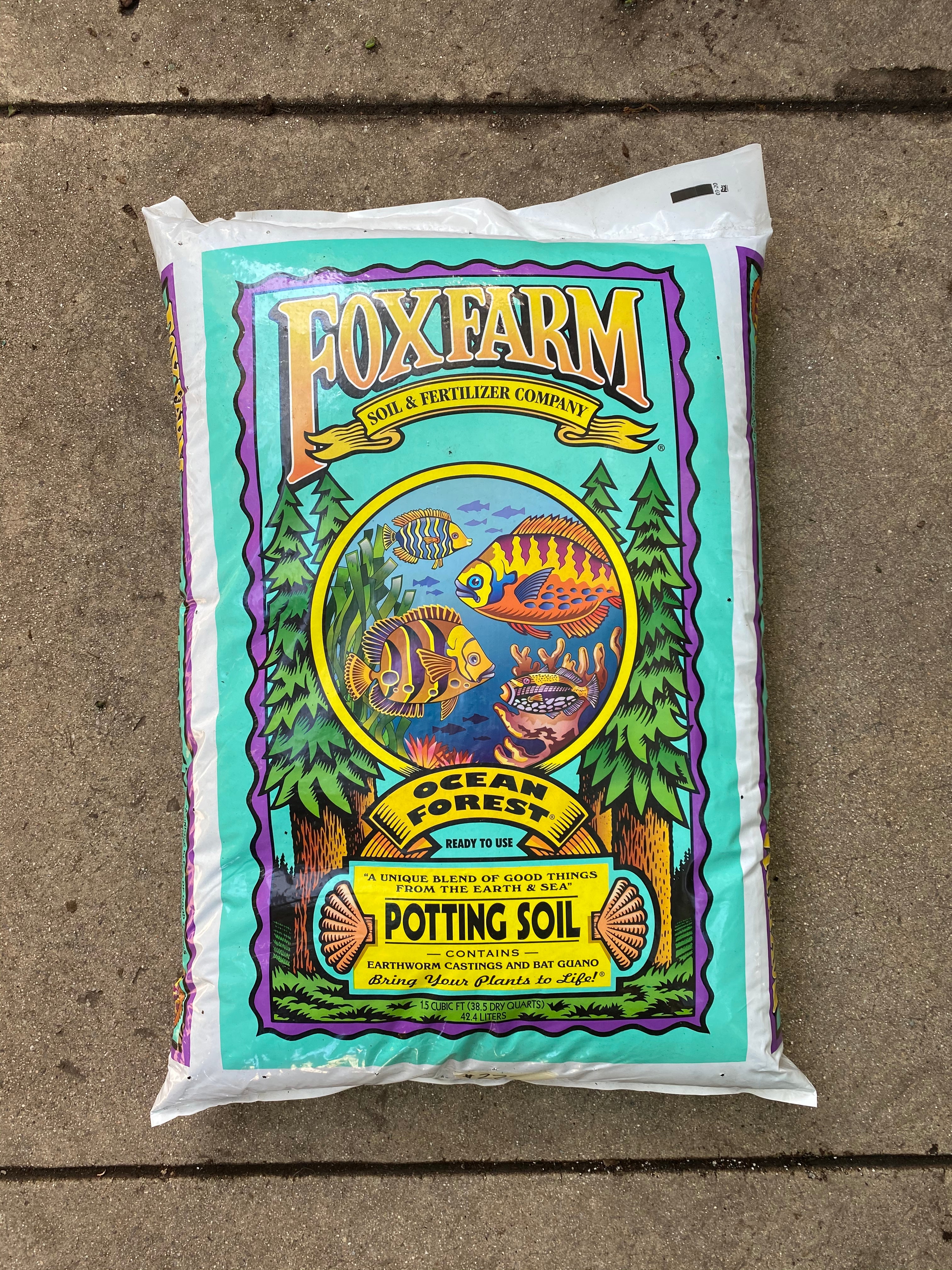 fox farm cactus soil FoxFarm Ocean Forest Potting Soil, 1.5 cu ft (MO/IN Only)