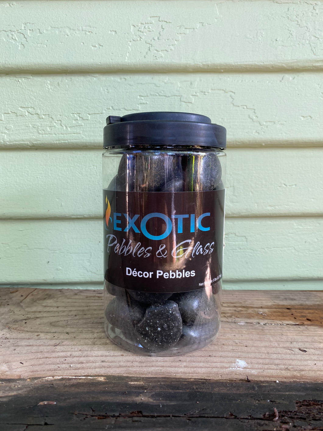 Black Polished Pebbles - Mickey Hargitay Plants