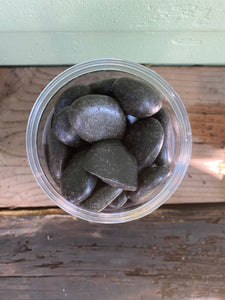 Black Polished Pebbles - Mickey Hargitay Plants